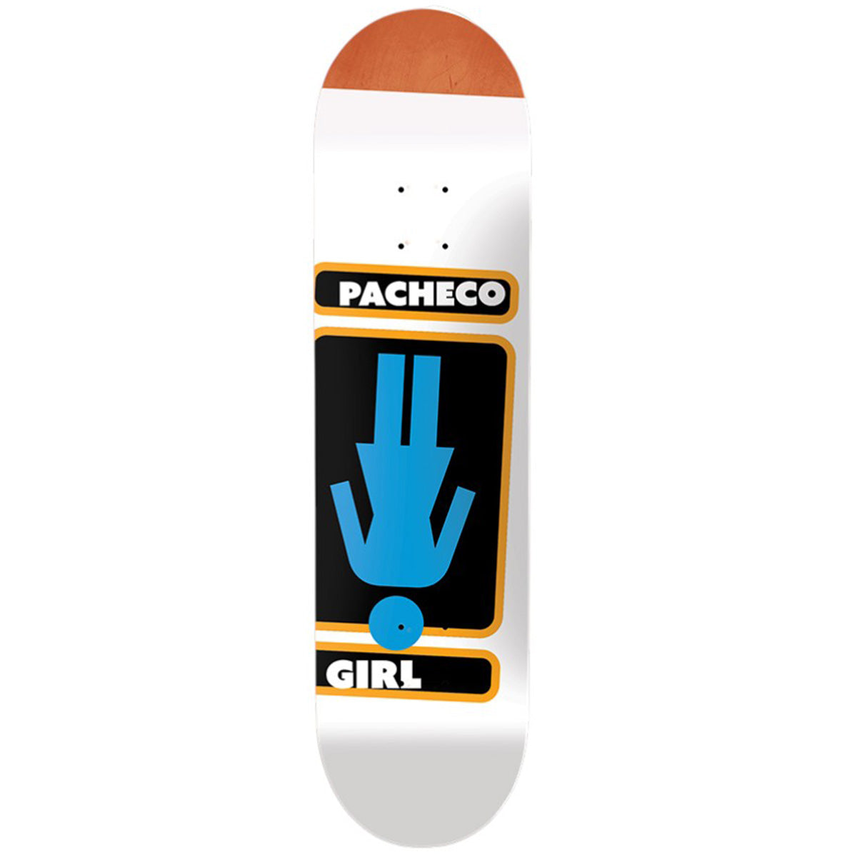 Girl Tyler Pacheco Oops 8.0 Skateboard Deck