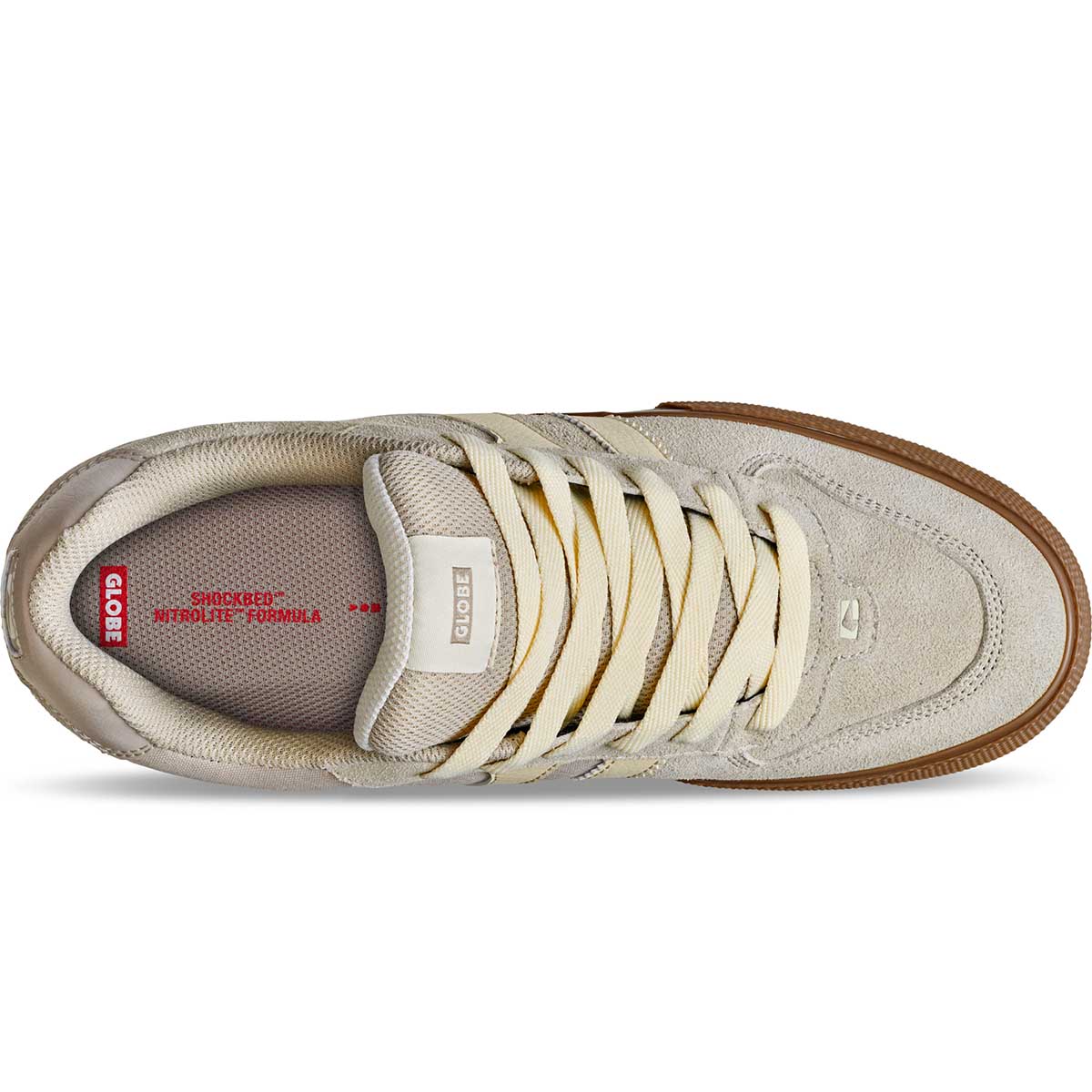 Globe Encore 2 Shoes Grey/Tabacco Gum Top