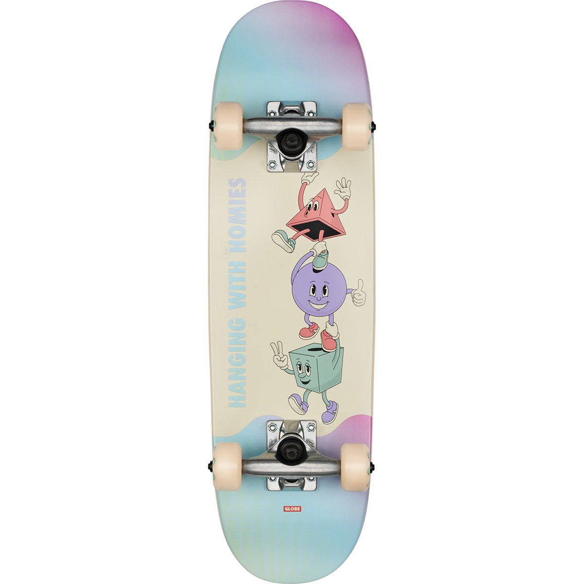 Globe - Kids Wide Micro Hangin 7.125 Complete Skateboard.