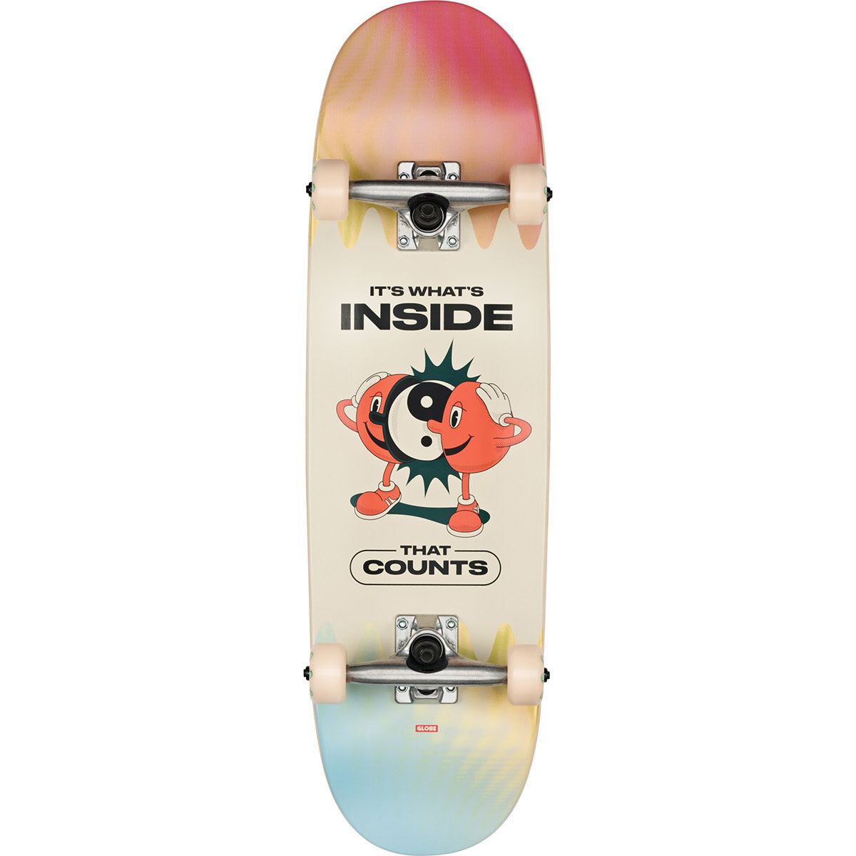 Globe - Kids Wide Mid Inner Balance 8.25 Complete Skateboard.