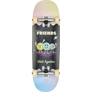 Globe Kids Wide Mini True Friends 7.9 Complete Skateboard.