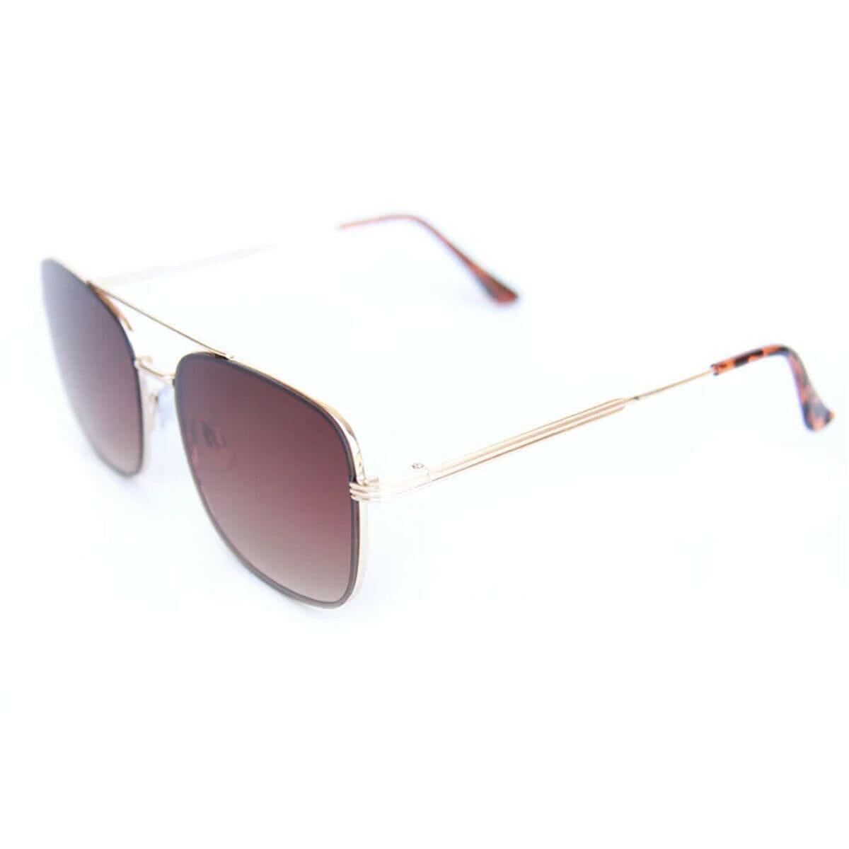 Happy Hour - The Beagle Sunglasses Gold/Amber.