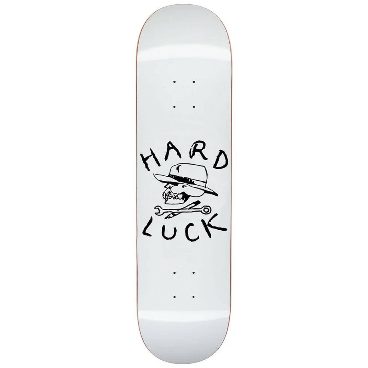 Hard Luck - OG White 8.25 Skateboard Deck.