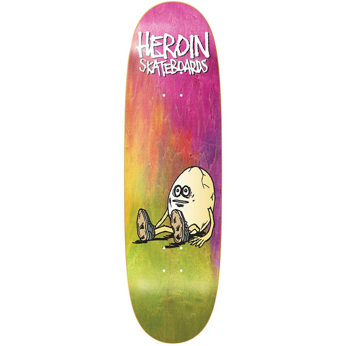 Heroin - The Rainbow Egg 9.125 Skateboard Deck.