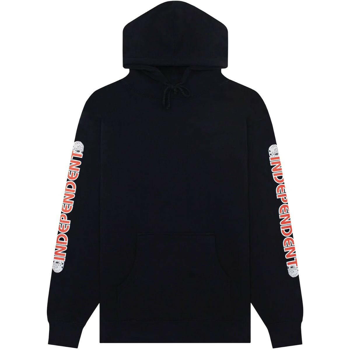 Hockey - Independent Half Mask Hoodie Black.