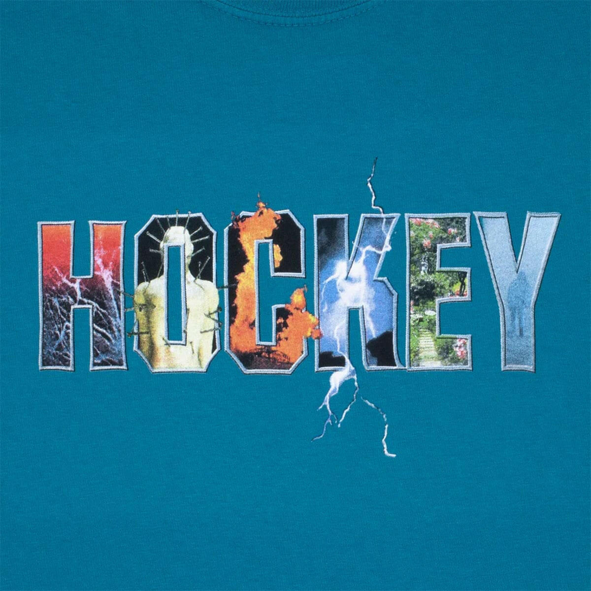 Hockey - Dave's Arena Tee Topaz Blue.