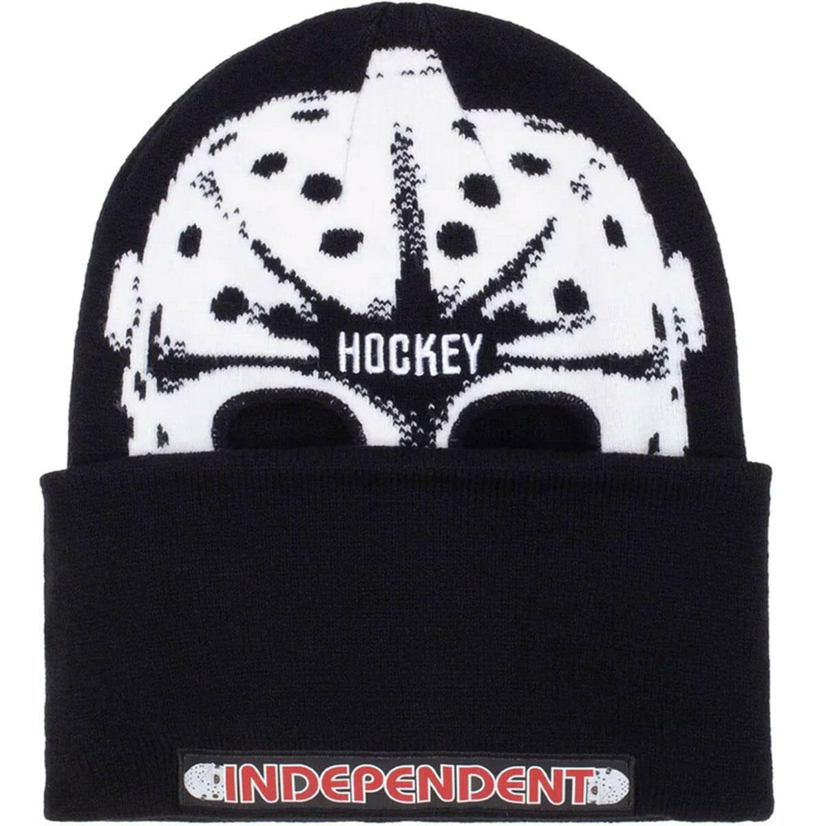 Hockey - Independent Hockski Mask Beanie Black/White.