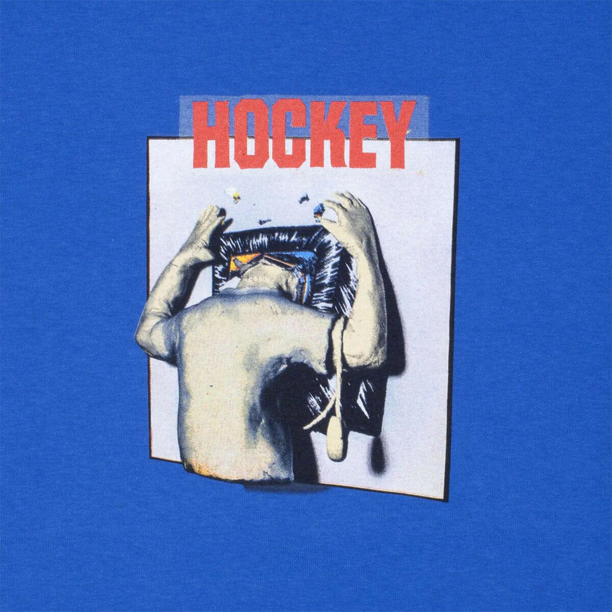 Hockey - Screen Time Tee Blue.