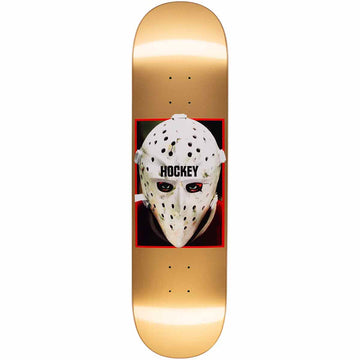Hockey War On Ice Gold Skateboard Deck