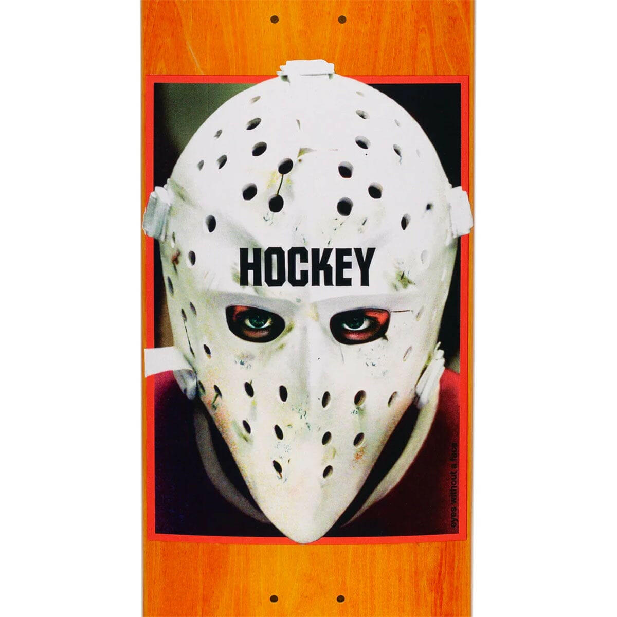 Hockey - War On Ice Orange 8.25 Skateboard Deck.