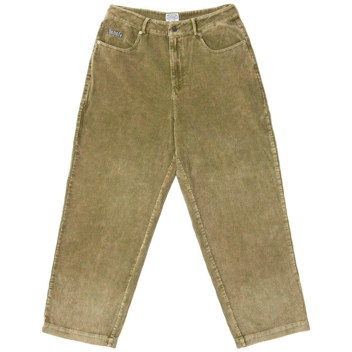 Hoddle - Ranger Cord Pants Green Wash.