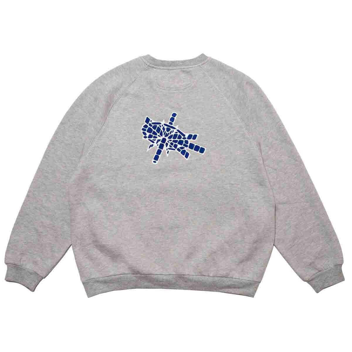 Hoddle - Satellite Crew Heather Grey.