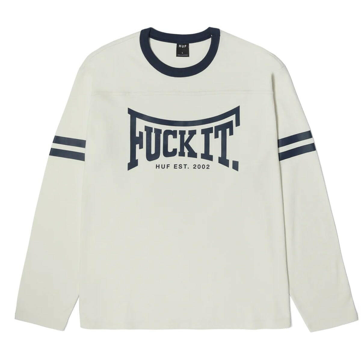 Huf - Exeter L/S Football Shirt Linen.