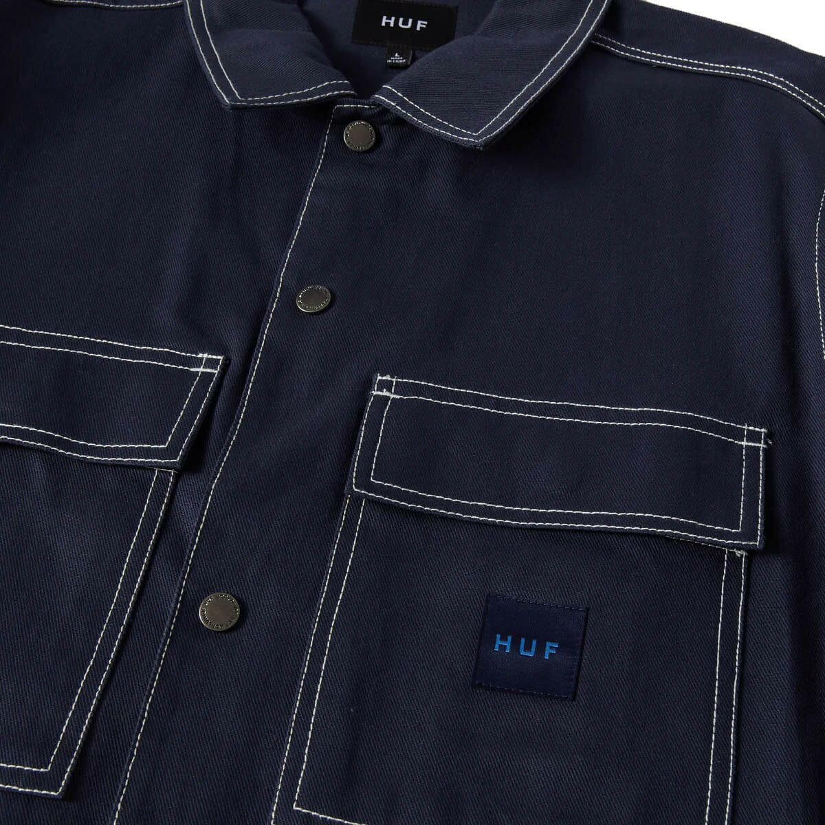 Huf - Mason Shacket Navy.