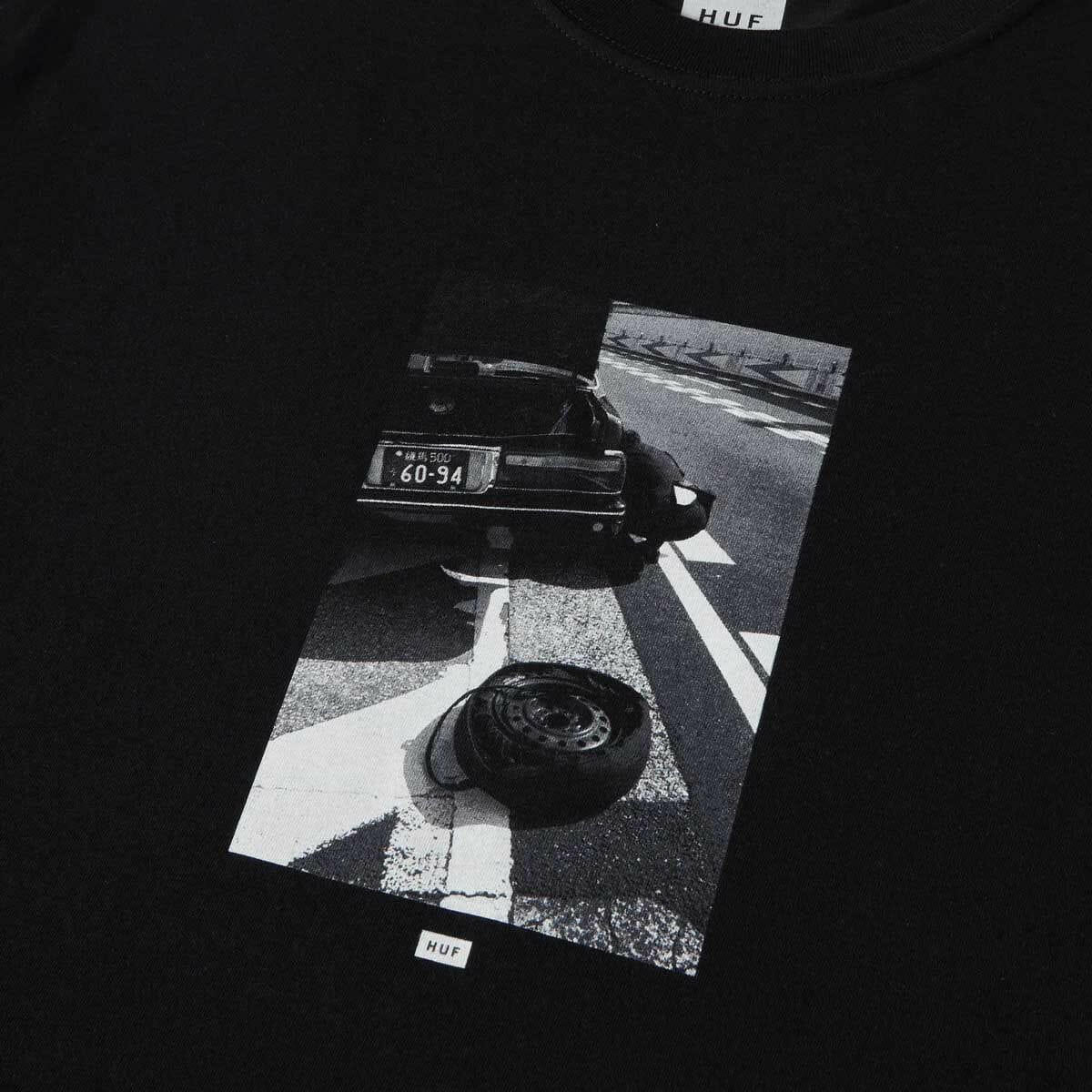 Huf - Mason Tee Black.