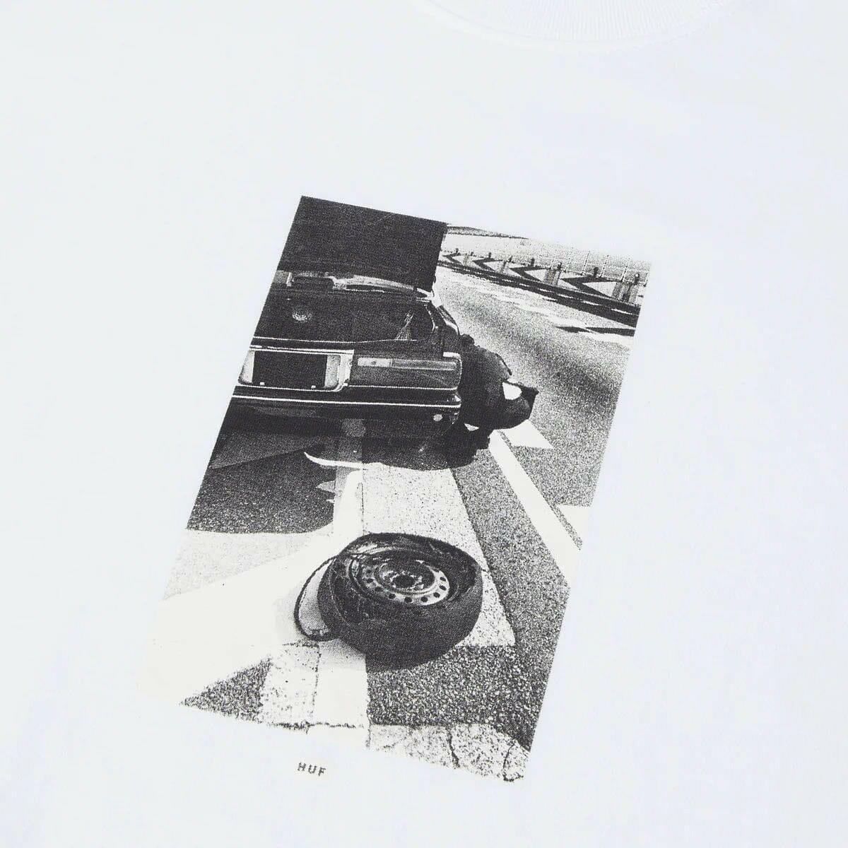 Huf - Mason Tee White.