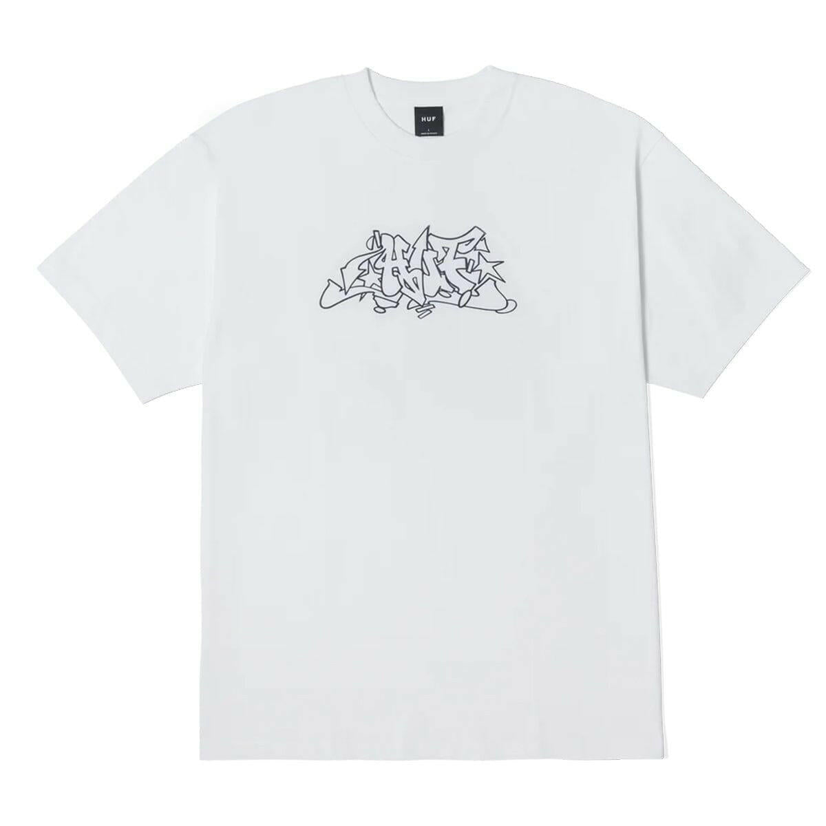 Huf - Outlines Tee White.