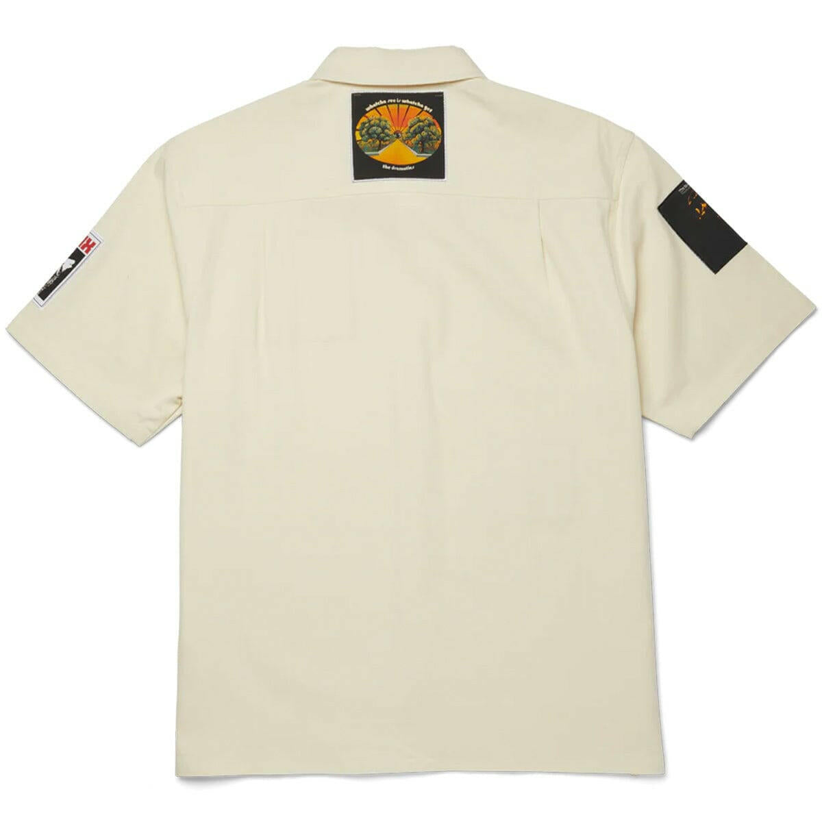 Huf - X Stax Patches Shirt Natural.