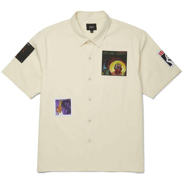 Huf - X Stax Patches Shirt Natural.