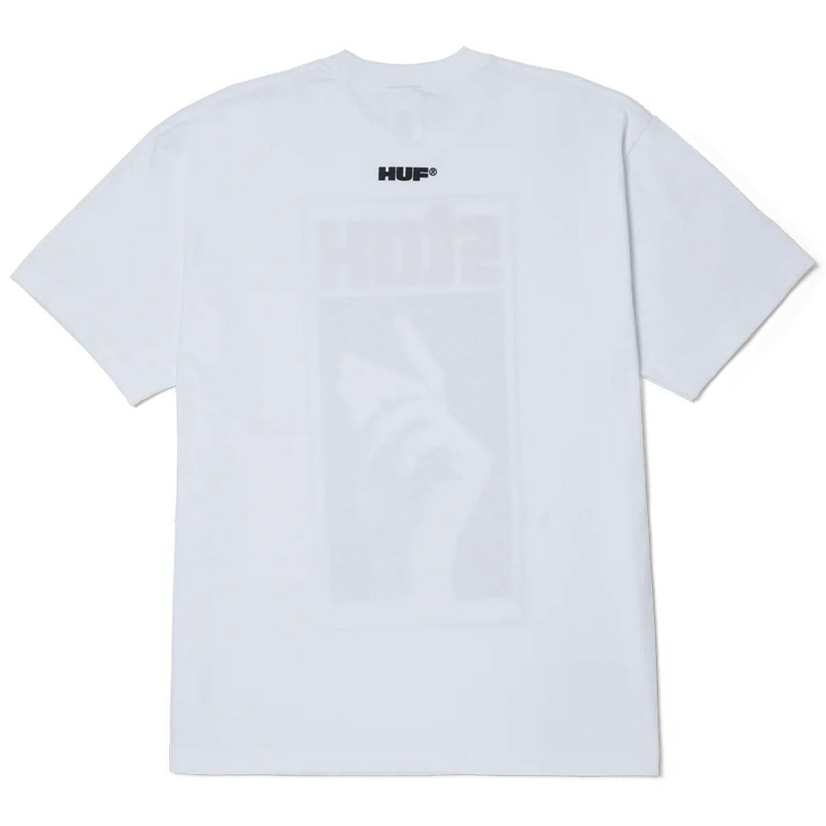 Huf - X Stax Snap Tee White.