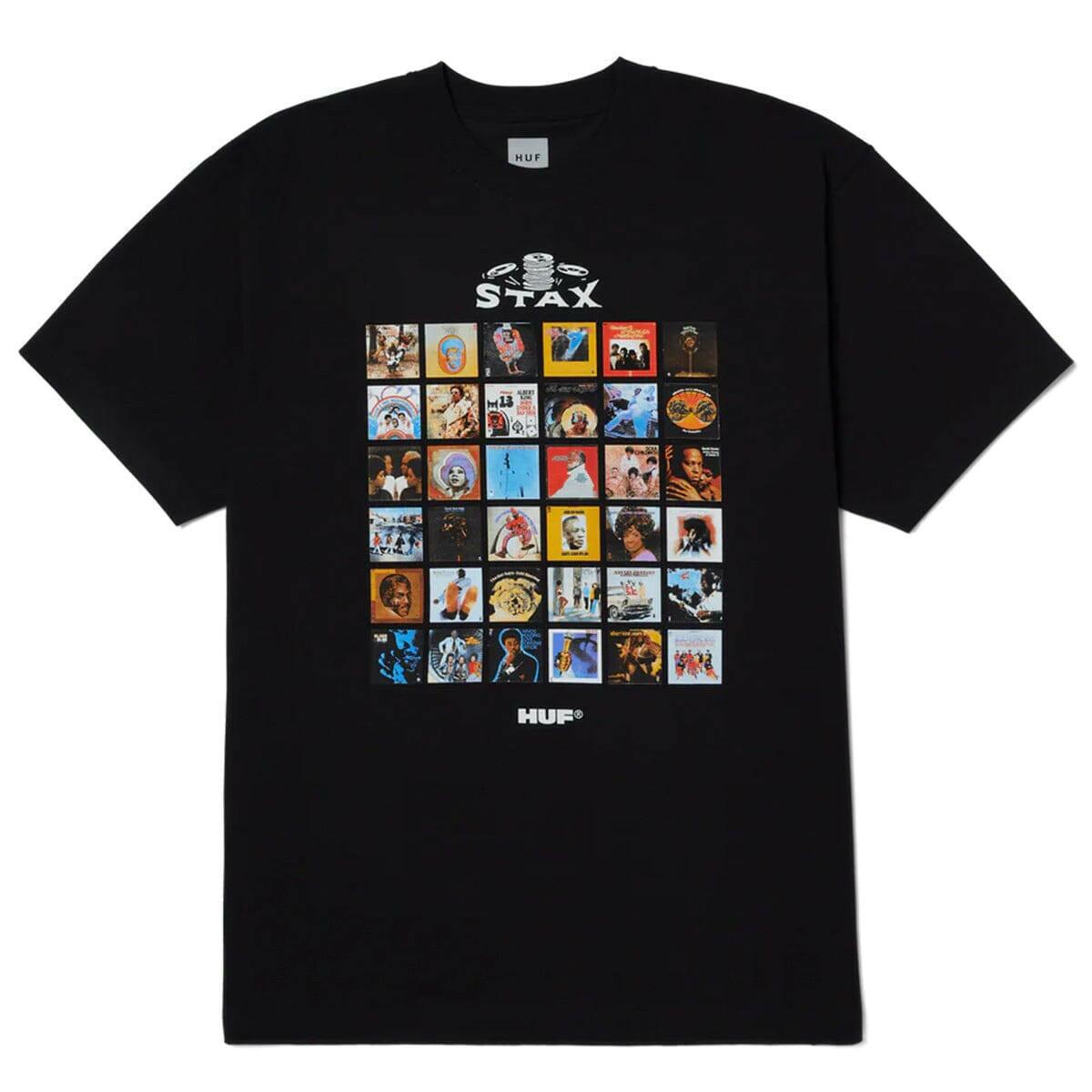 Huf - X Stax Soulsville USA Tee Black.