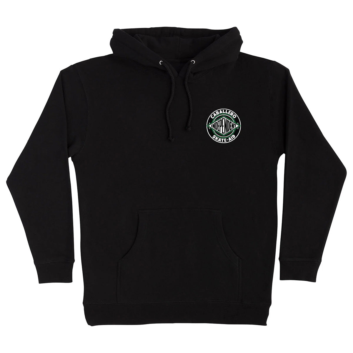Independent - Caballero X Skate Aid Hoodie Black.