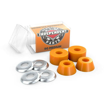 Independent - Standard Cylinder Bushings Medium 90A Orange.