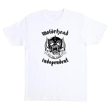 Independent Motörhead Warpig Tee White