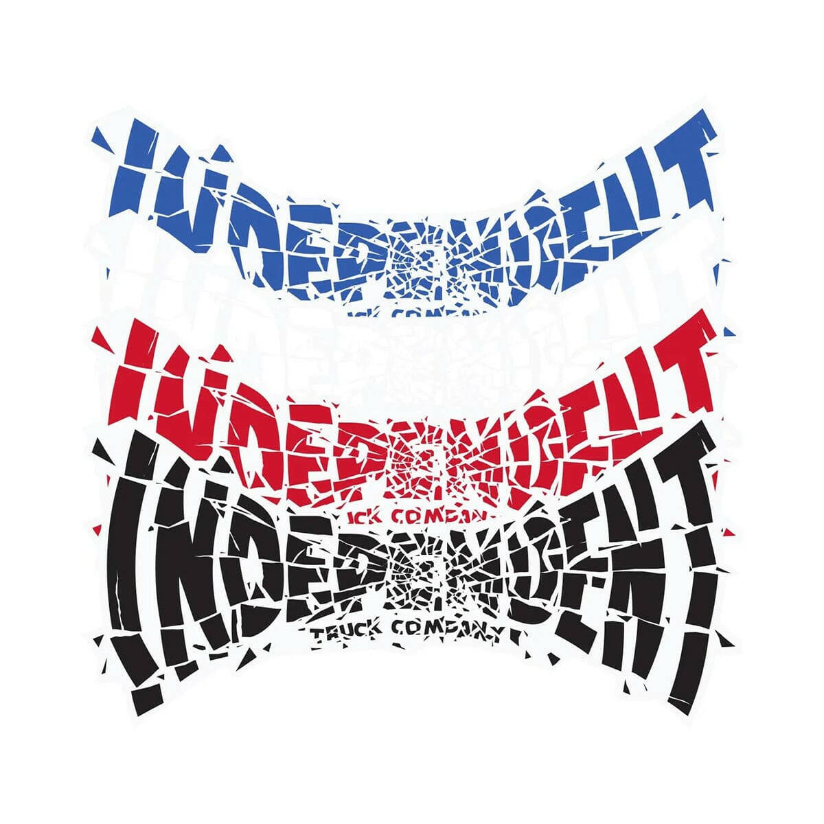 Independent - Shatter Span 6" Sticker.