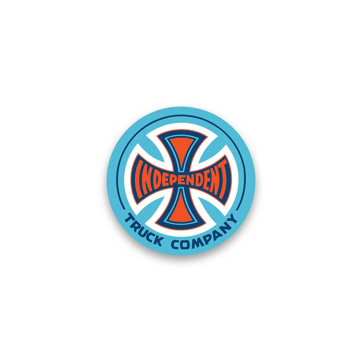 Independent Truck Co Legacy 1" Sticker Blue