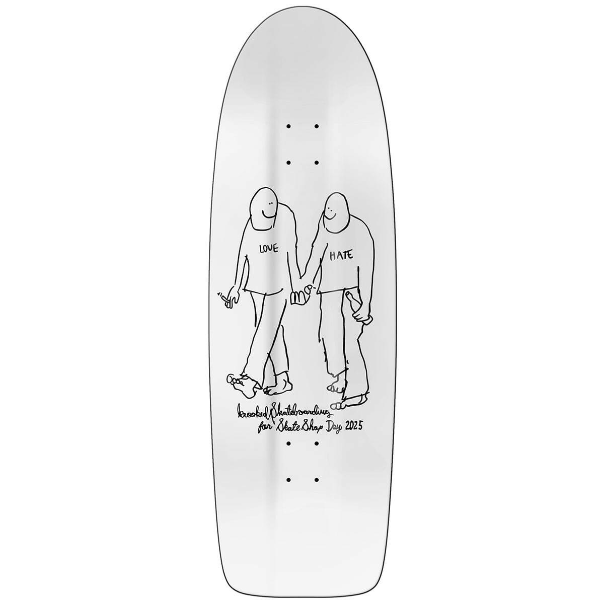 Krooked - Beamer Love SSD25 10.75 Skateboard Deck.