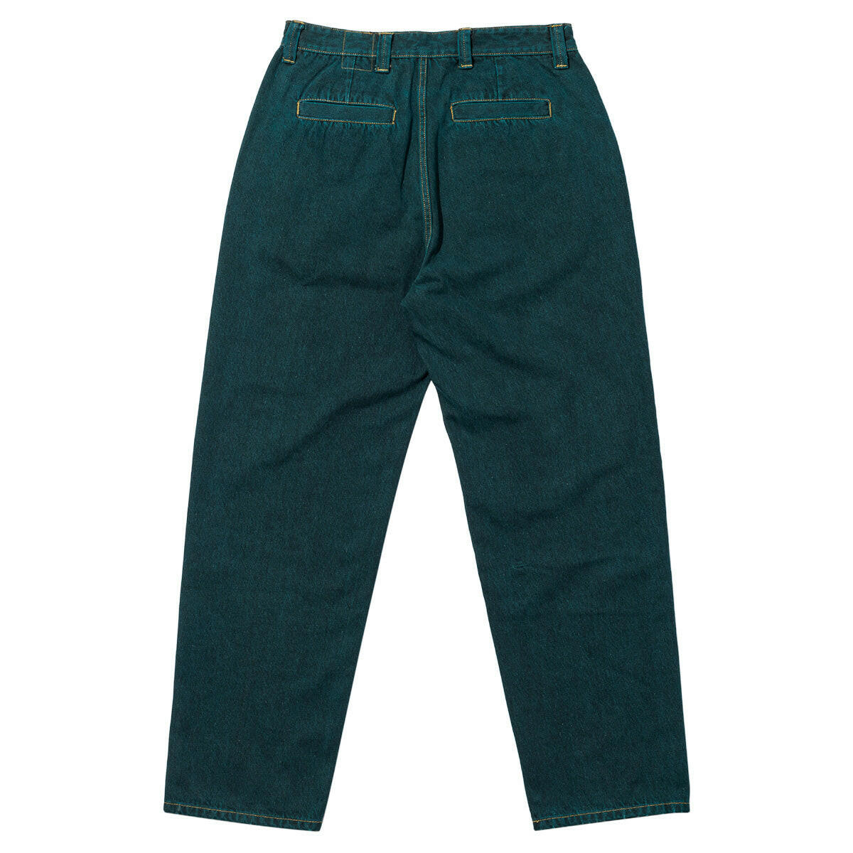 Krooked - Eyes Denim Twill Pants Green Overdye.