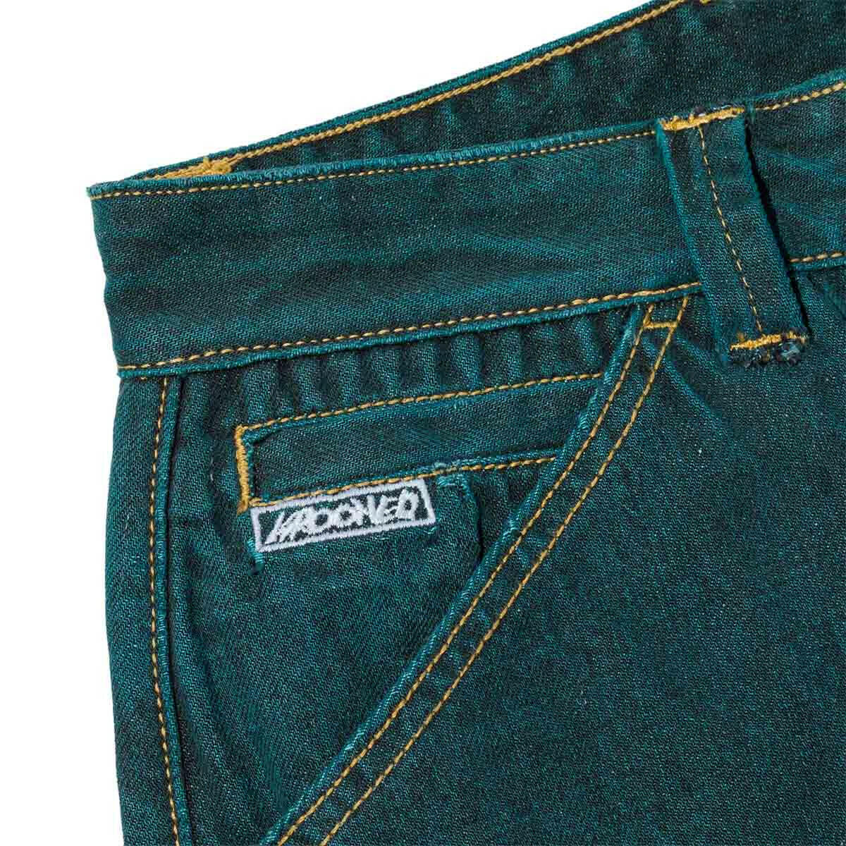 Krooked - Eyes Denim Twill Pants Green Overdye.