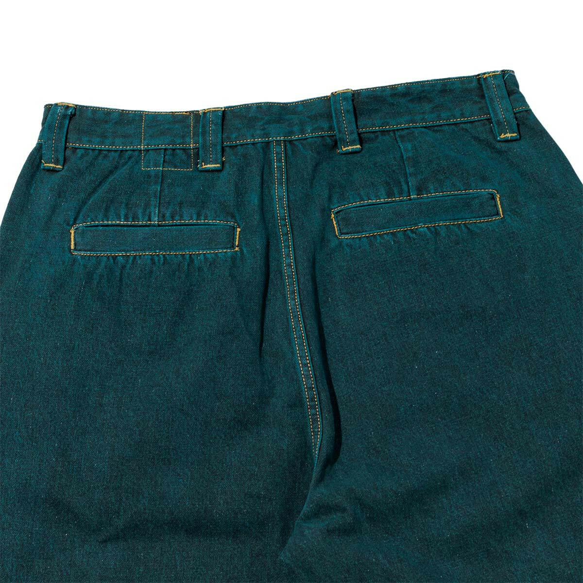 Krooked - Eyes Denim Twill Pants Green Overdye.