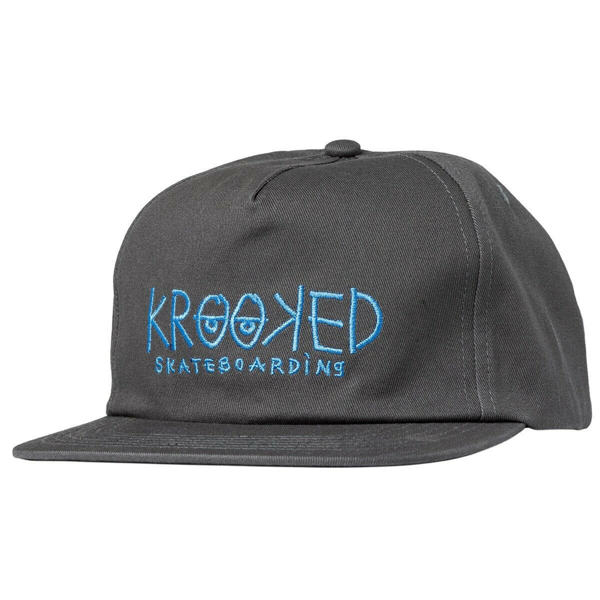 Krooked - Krooked Eyes Snapback Silver/Blue.