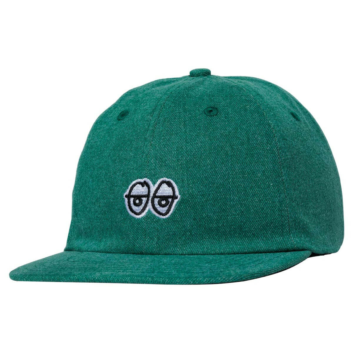 Krooked - Eyes Strapback Green Denim.