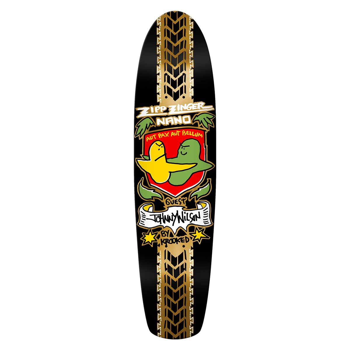Krooked - Johnny Wilson Guest Zinger Nano 7.37 Skateboard Deck