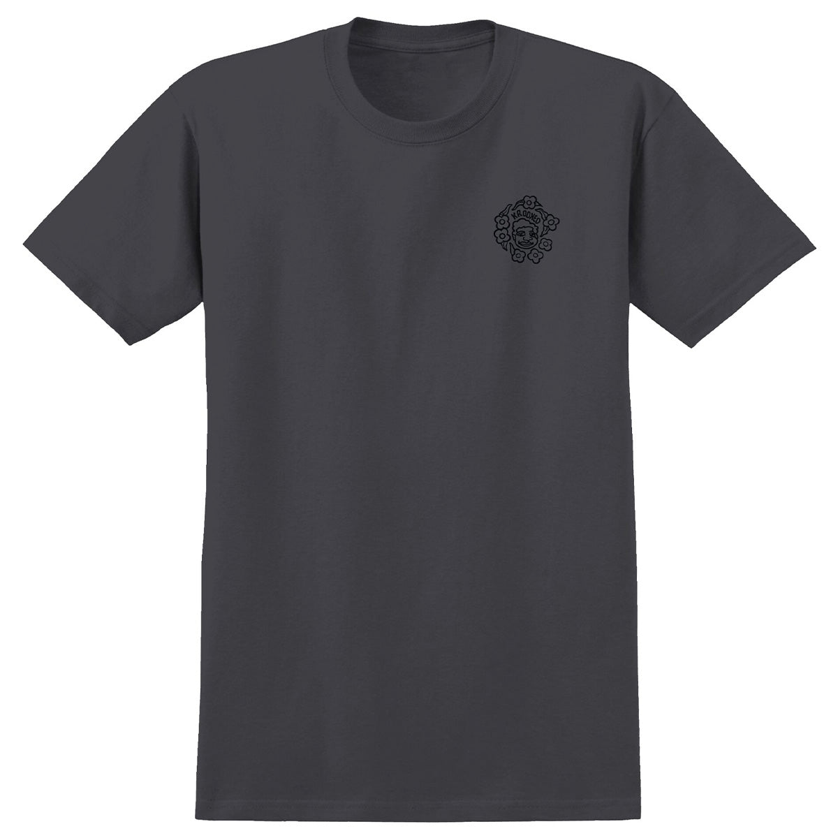 Krooked - Krooked MG Tee Charcoal.
