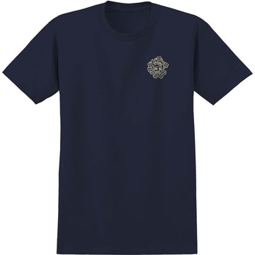 Krooked Krooked MG Tee Navy Front