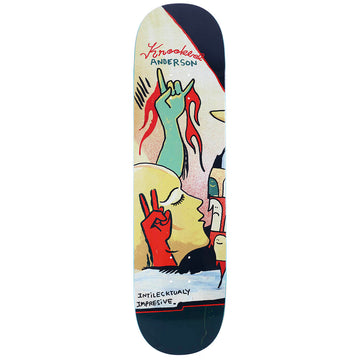 Krooked Mike Anderson Three Star 8.38 Skateboard Deck