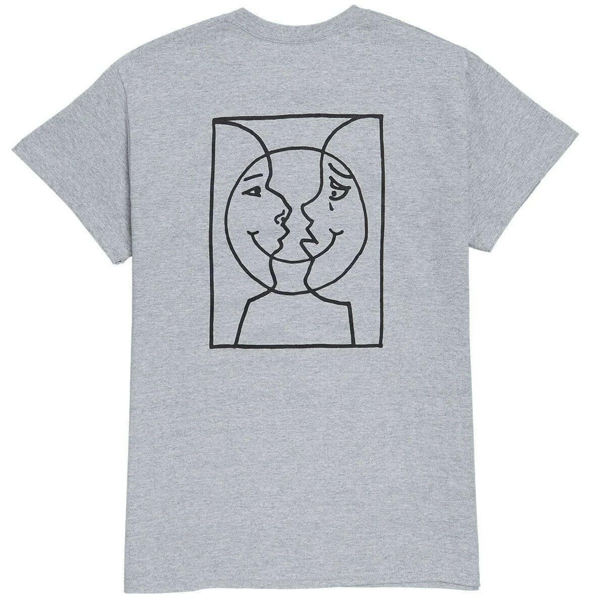Krooked - Moonsmile Raw Tee Sport Grey.