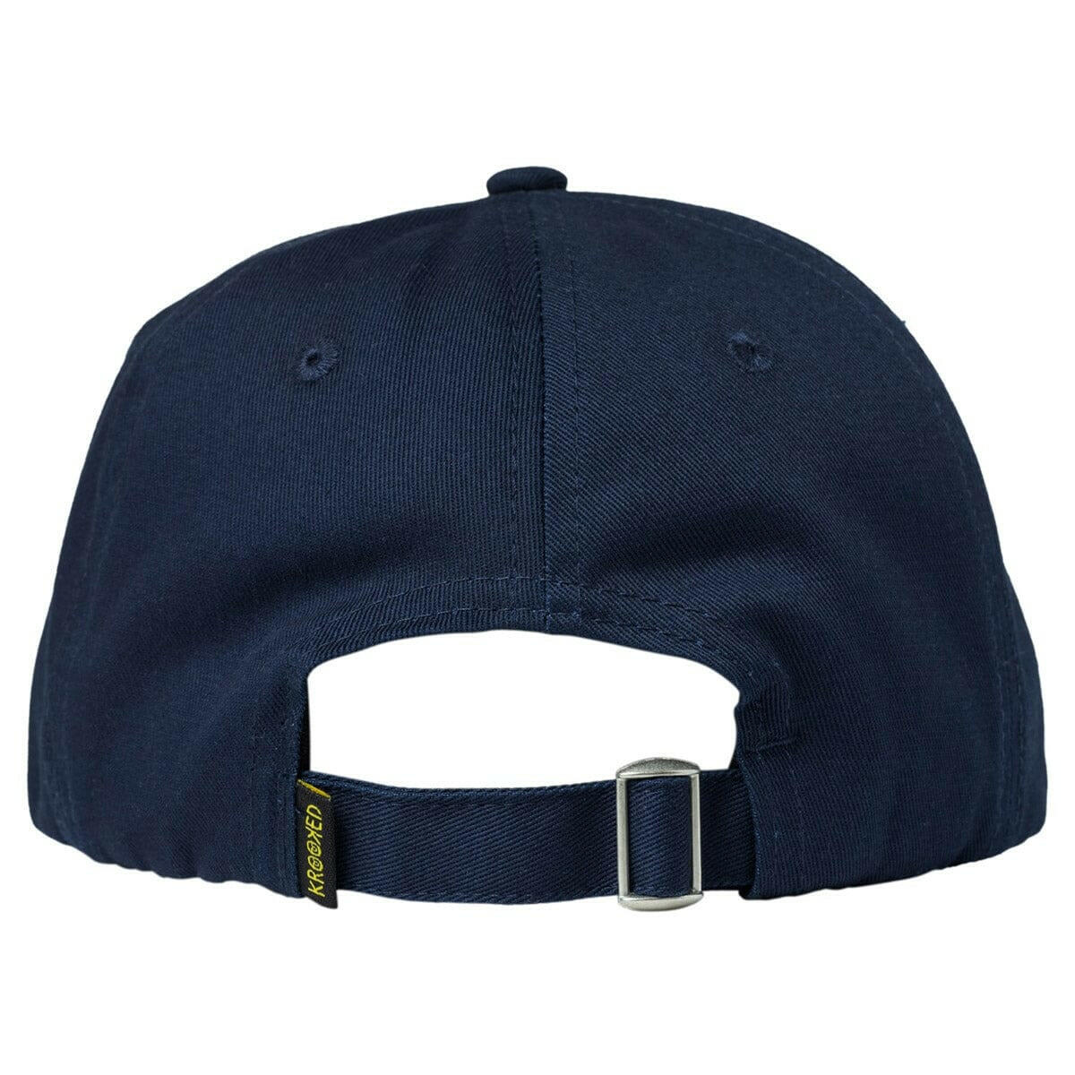 Krooked - Moonsmile Script Strapback Navy/White.