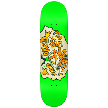 Krooked - Sam Narvaez Green 8.5 Skateboard Deck.