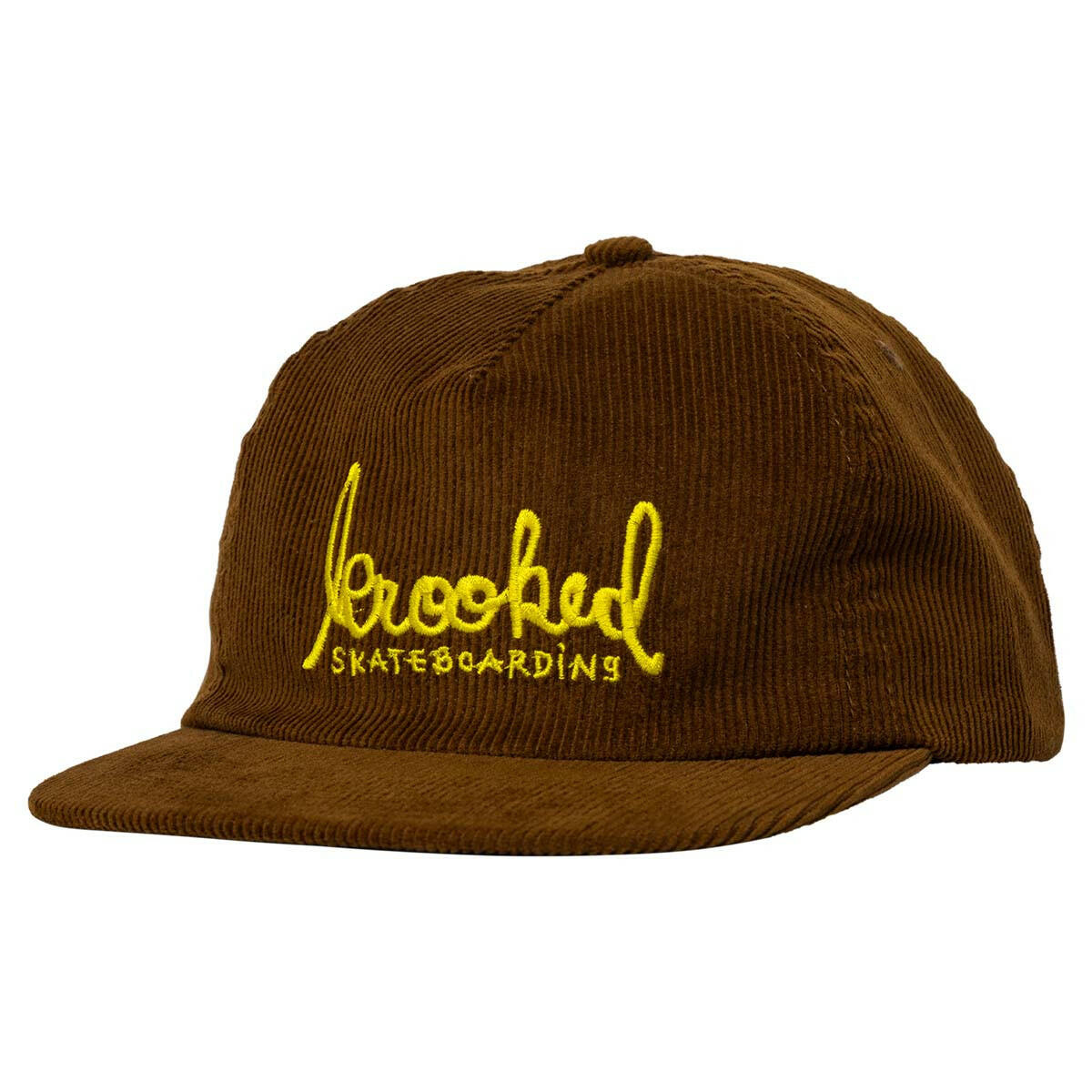 Krooked - Skript Snapback Brown.