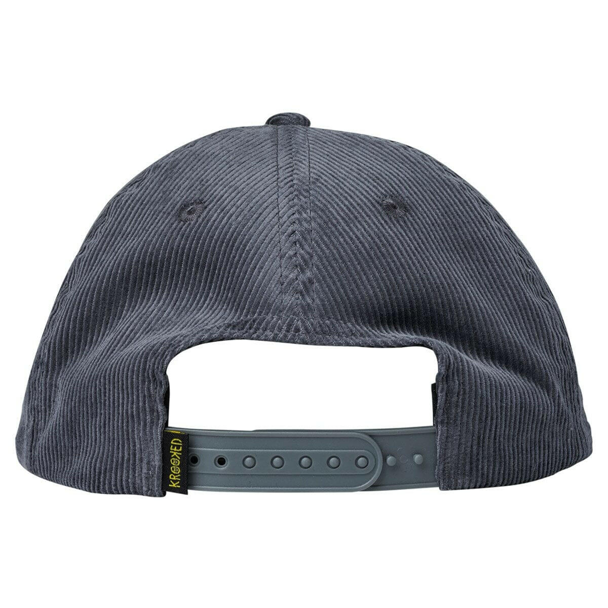 Krooked - Style KR Snapback Charcoal.