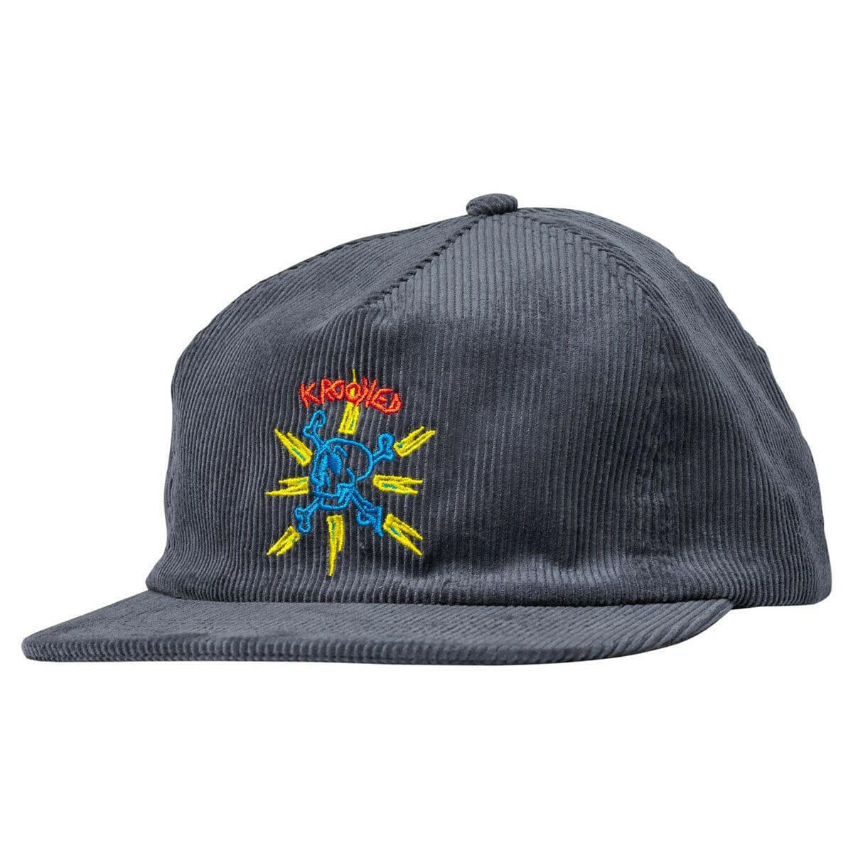 Krooked - Style KR Snapback Charcoal.
