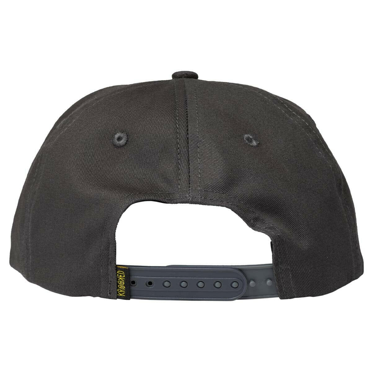 Krooked - Style Snapback Charcoal.
