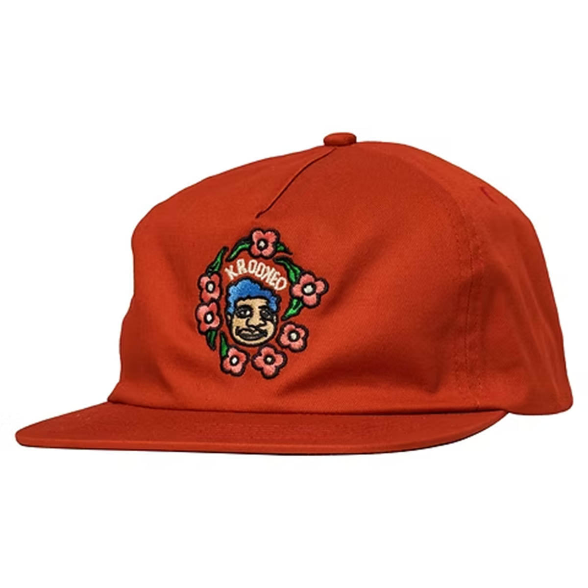 Krooked Sweatpants Redux Snapback Dark Red Front