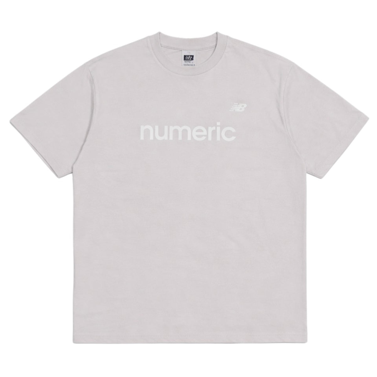 New Balance Numeric Cotton Tee Grey Matter
