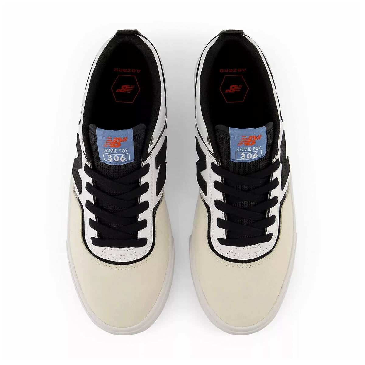 New Balance Jamie Foy 306 Shoes White/Black Top
